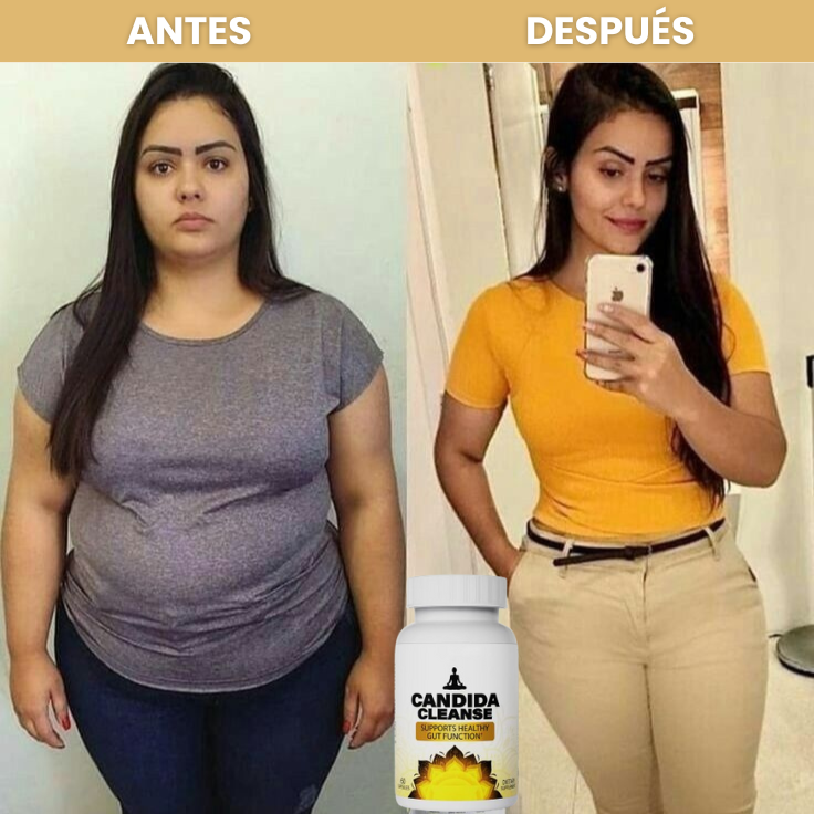 Candida Cleanse® Cápsulas que reducen antojos, hinchazón y fatiga