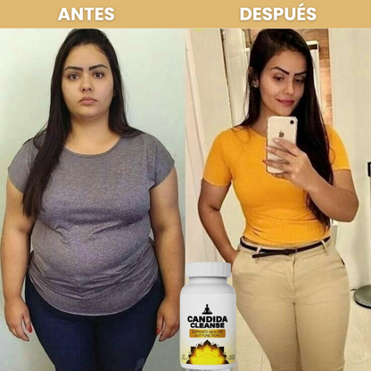 Candida Cleanse® Cápsulas que reducen antojos, hinchazón y fatiga