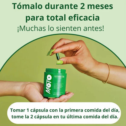 MOTO® CAPSULAS QUE ACELERAN EL METABOLISMO