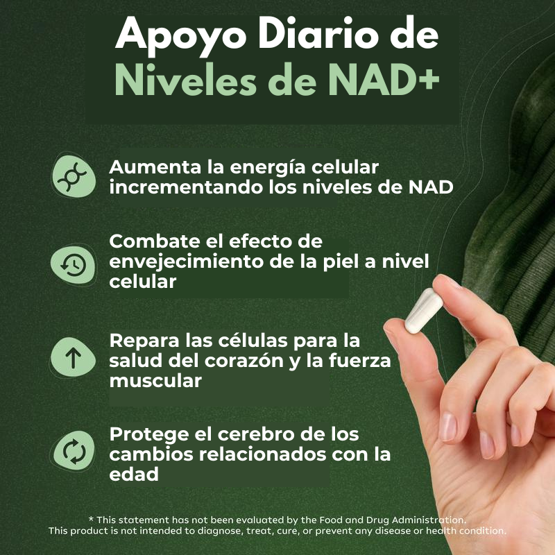 Vivarena® NAD+ de Alta Pureza Anti-Envejecimiento