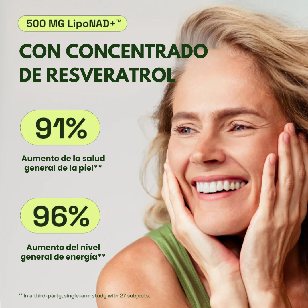 Vivarena® LipoNAD+ de Alta Pureza AntiEnvejecimiento