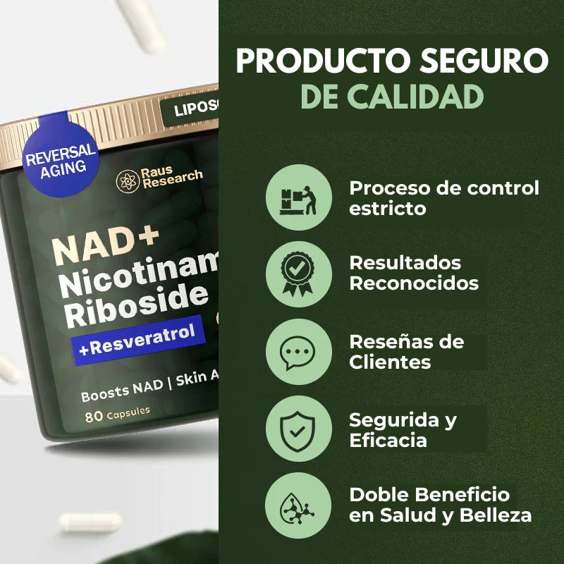 Vivarena® NAD+ de Alta Pureza Anti-Envejecimiento