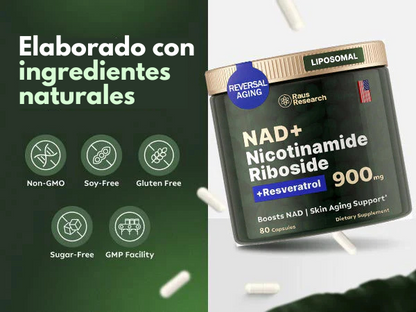 Vivarena® NAD+ de Alta Pureza Anti-Envejecimiento