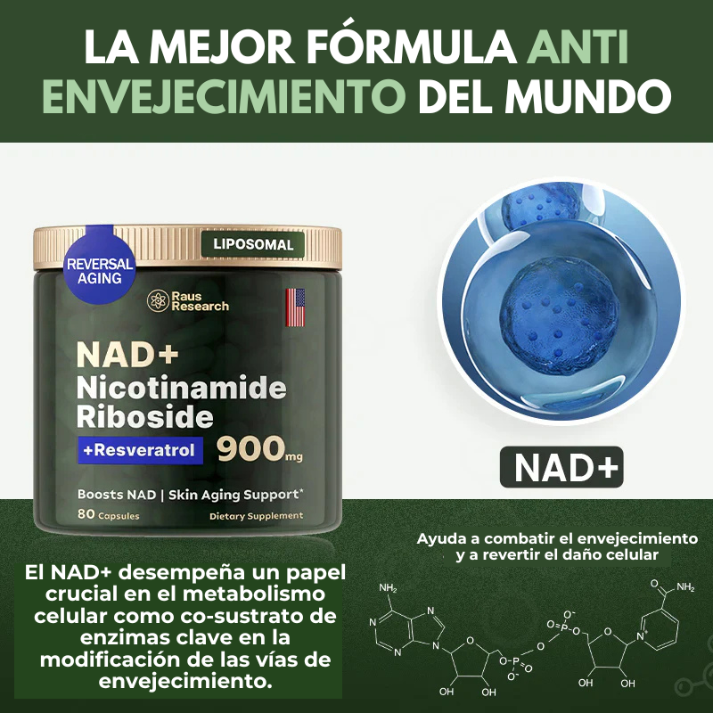 Vivarena® NAD+ de Alta Pureza Anti-Envejecimiento